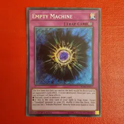 Yugioh Empty Machine BLRR-EN027 1st Edition - Image 1