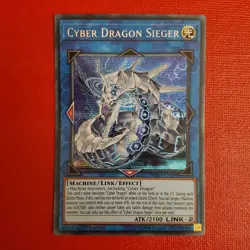 Yugioh Cyber Dragon Sieger MP19-EN108 1st Edition - Image 1