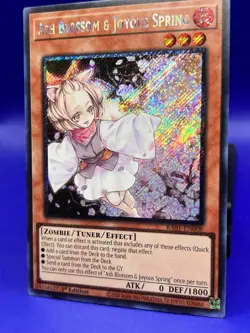 Yugioh Ash Blossom & Joyous Spring RA01-EN008 Secret Rare 1st Ed NM - Image 2