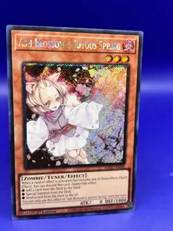 Yugioh Ash Blossom & Joyous Spring RA01-EN008 Secret Rare 1st Ed NM - Image 3