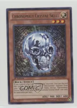 Chronomaly Crystal Skull 1st Ed. YuGiOh Return of the Duelist #REDU-EN013 - Image 1