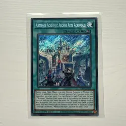 Artmage Academic Arcane Arts Acropolis DUAD-EN054 Secret Rare 1st Edition Yugioh - Image 1