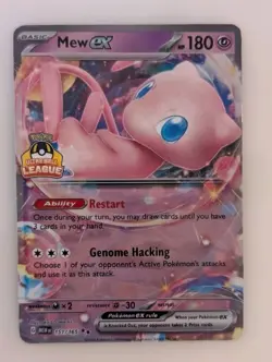 Fan Art: Mew 151 Holo Ultra Ball League Custom Card - Image 1