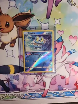 REVERSE HOLO Froakie 21/131 Nm+ Forbidden Light Pokemon Card Ken Sugimori - Image 1