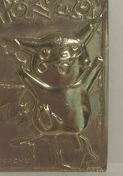 1999 Pokemon Burger King Pikachu 24K Gold Plated Limited Edition Card - Image 4