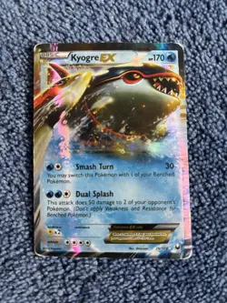 Pokemon Card - Kyogre EX - 26/108 - Dark Explorers - 2012 - Rare Holo - Image 1