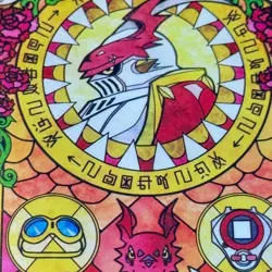 Digimon Gilmon Dukemon Stained Glass Card Sleeves 60 Pack Trading Protectors - Image 2