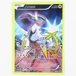 Arceus XY116 Promo LP Pokemon TCG Card Legendary Holo Rare XY Black Star - Image 1