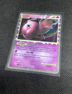 Pokemon TCG Mew (Prime) 97/102 HG SS Triumphant Shiny/ Holo Card NM - Image 1