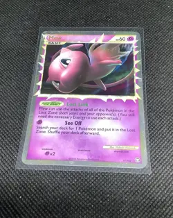 Pokemon TCG Mew (Prime) 97/102 HG SS Triumphant Shiny/ Holo Card NM - Image 2