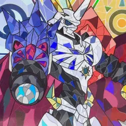 Omega Mon War Greymon Metal Garurumon Digimon Card Sleeves 60 Count - Image 2