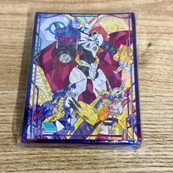 Omega Mon War Greymon Metal Garurumon Digimon Card Sleeves 60 Count - Image 4