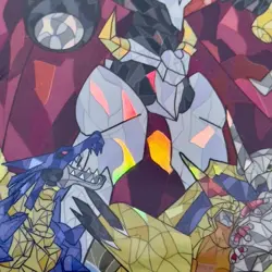 Omega Mon War Greymon Metal Garurumon Digimon Card Sleeves 60 Count - Image 5