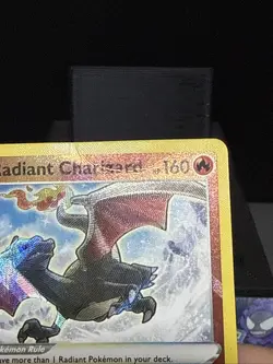 Pokemon Card Radiant Charizard 020/159 Crown Zenith Rare Reverse Holo Played - Image 3