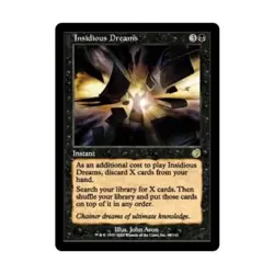 WOTC MtG Torment Insidious Dreams (R) EX - Image 1