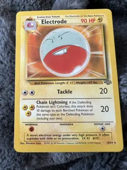Electrode 18/64 Jungle Set Rare Vintage 1999 Pokemon Card - Pack Fresh / NM++ - Image 1