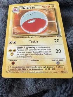 Electrode 18/64 Jungle Set Rare Vintage 1999 Pokemon Card - Pack Fresh / NM++ - Image 5