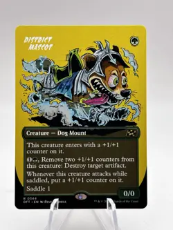 District Mascot 0344 Borderless Aetherdrift DFT MTG NM - Image 1