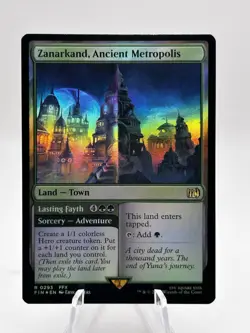 Zanarkand, Ancient Metropolis 0293 Foil Final Fantasy FIN MTG NM - Image 1