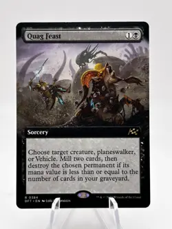 Quag Feast 0384 Extended Art Aetherdrift DFT MTG NM - Image 1