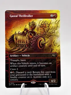 Gastal Thrillroller 0313 Borderless Aetherdrift DFT MTG NM - Image 1