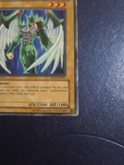 Yugioh - Elemental Hero Avian - DP1-EN001 - Common 1st Edition - Image 3