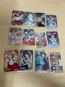 Love Live Wafer Trading card game rare lot 41 bulk cards UNOPEN - Image 2