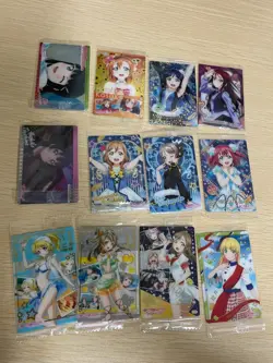 Love Live Wafer Trading card game rare lot 41 bulk cards UNOPEN - Image 4