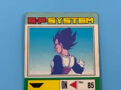 Dragon Ball Z PP Card 547 Vegeta's Obsession - Image 5