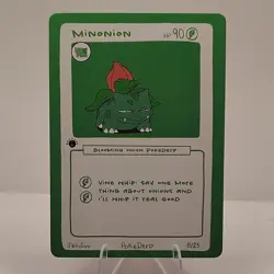1st Edition Pokederp Minonion - Ivysaur 8/25 First Print Custom Derpy Card - Image 1