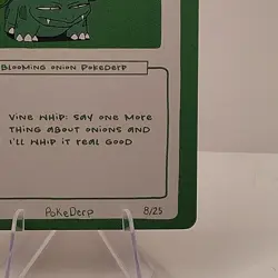1st Edition Pokederp Minonion - Ivysaur 8/25 First Print Custom Derpy Card - Image 10