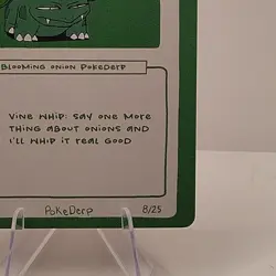 1st Edition Pokederp Minonion - Ivysaur 8/25 First Print Custom Derpy Card - Image 4