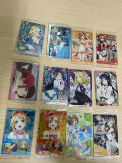 Love Live Wafer Trading card game rare lot 50 bulk cards UNOPEN - Image 2