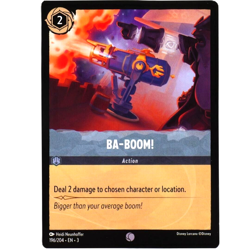 Ba-Boom! Action Card - Common - Disney Lorcana TCG Into the Inklands #196/204 - Image 2