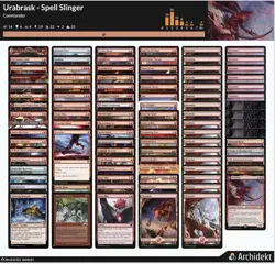 MTG Commander Deck Urabrask Spellslinger - Image 1