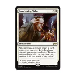 WOTC MtG Ravnica Allegiance Smothering Tithe (R) NM - Image 1