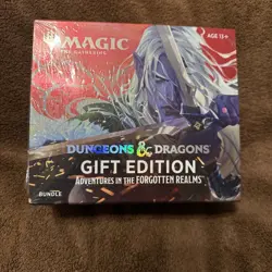 MTG English Adventures in the Forgotten Realms: Bundle Gift Edition, Sealed 630509982615 - Image 1