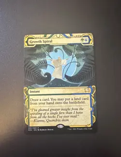 Growth Spiral SHOWCASE - NM - MTG Strixhaven (STA) - Magic the Gathering - Image 1
