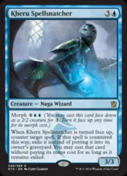 Kheru Spellsnatcher - Medium Play MTG Khans of Tarkir - Image 1