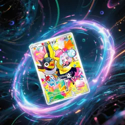Pokemon Metal Card Iono's Wattrel 232/SV-P SV9 Battle Partners JP - Image 4