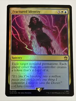 MTG Universes Beyond: Doctor Who Fractured Identity Foil 0236 NM Rare - Image 1