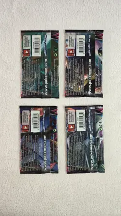 Pokemon TCG Sun and Moon Unified Minds 4 Booster Pack Art Set Bundle - Image 2