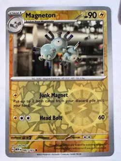 Magneton - Uncommon - SV: Scarlet & Violet 151 082/165 - Near Mint Pokemon - Image 1