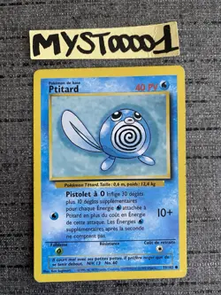 Carte Pokemon Ptitard 59/102 Set De Base Wizard Francais Occasion - Image 1