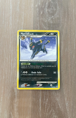 Carte Pokemon : Noctali 32/100 Reverse Aube Majestueuse Francaise 2008 - Image 1