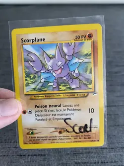 Carte Pokemon Scorplane 67/105 Neo Destiny Wizard Francais Occasion - Image 5