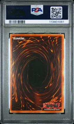 Yugioh Dimensional Prison RA04-EN132 Quarter Century Secret Rare 1st PSA 8 NM - Image 2