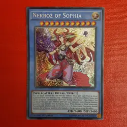 Yugioh Nekroz Of Sophia CROS-EN038 1st Edition - Image 3