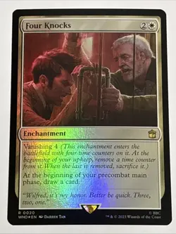 MTG Universes Beyond: Doctor Who Four Knocks Foil 0020 NM Rare - Image 1