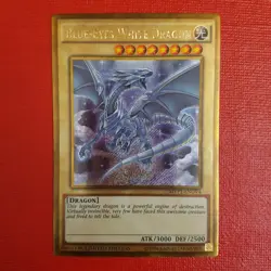 Yugioh Blue-Eyes White Dragon MVP1-ENGV4 Limited Edition - Image 1
